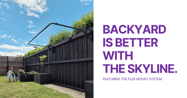 Make your backyard better with the Skyline + Flex mount combo