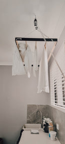 SwiftDry Loft Pulley Airer Black (3 Sizes)