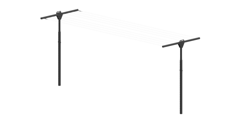 SwiftDry Coastline T Bar Clothesline (1200mm wide, 40m)