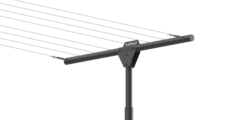 SwiftDry Coastline T Bar Clothesline (1200mm wide, 40m)