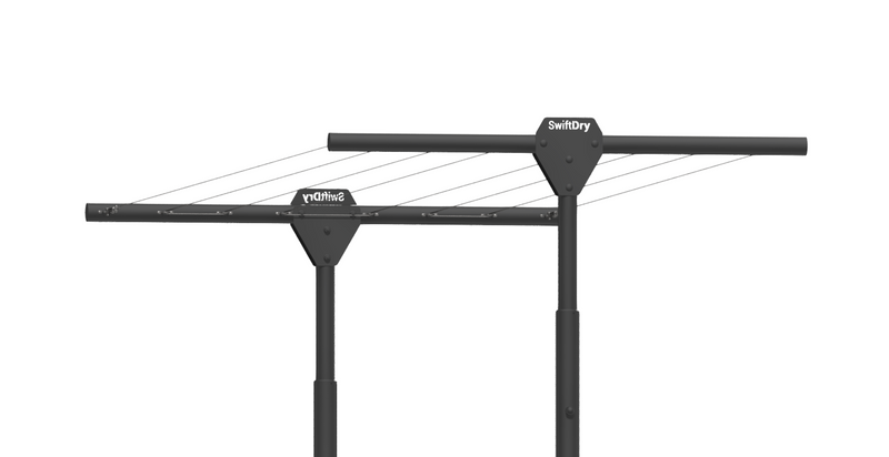 SwiftDry Coastline T Bar Clothesline (1200mm wide, 40m)