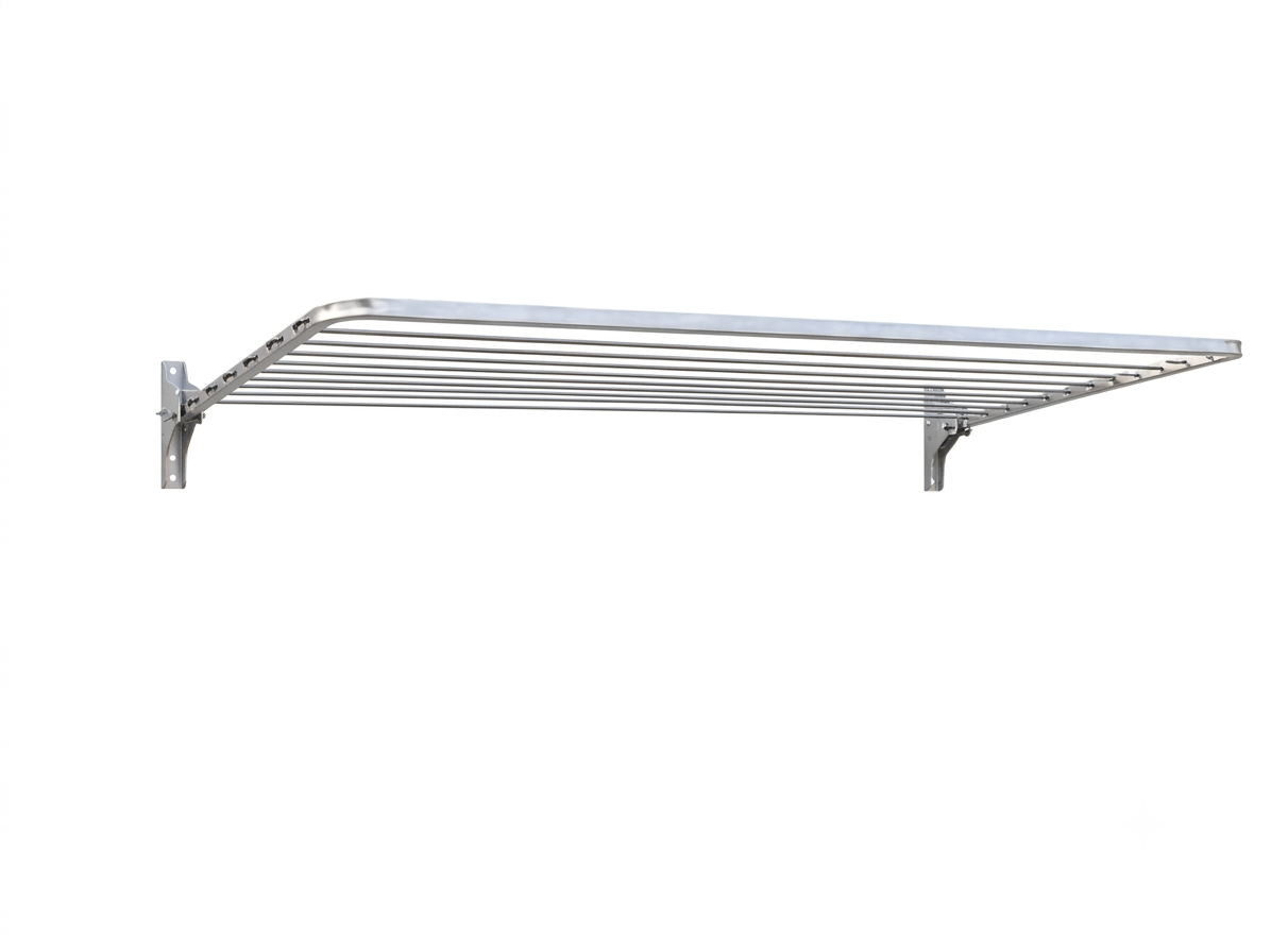 SwiftDry SeaLine 24M - Stainless Steel Single Frame Folding Clothesline