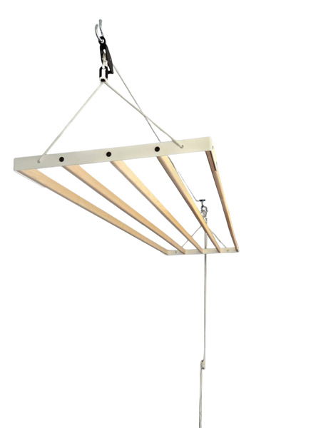 Push Ups Loft Wear To Work SwiftDry Loft Pulley Airer White (3 Sizes)