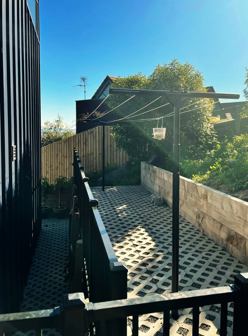 SwiftDry Coastline T Bar Clothesline (1200mm wide, 40m)