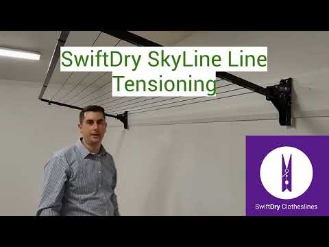 SwiftDry SkyLine Folding Frame Washing Line - (Choose your Custom Size)