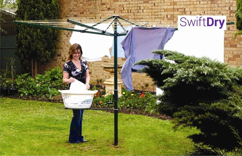 Hills Folding Washing Lines Free Standing Folding Clothes Line New