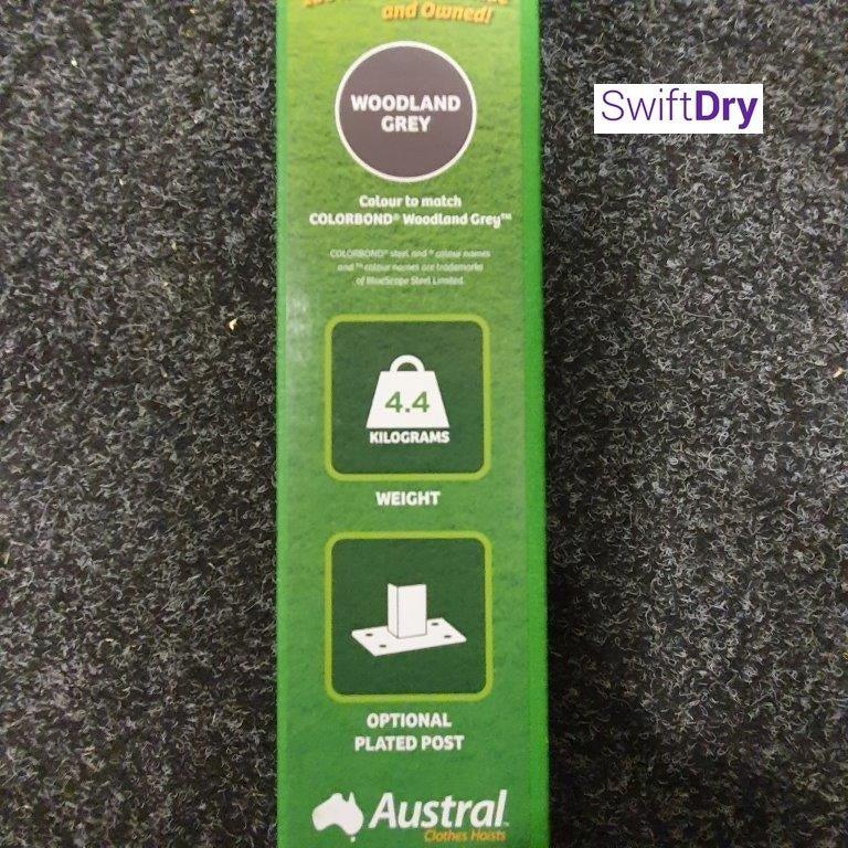 Austral Retractaway Post Pack In Ground - SwiftDry Clotheslines NZ